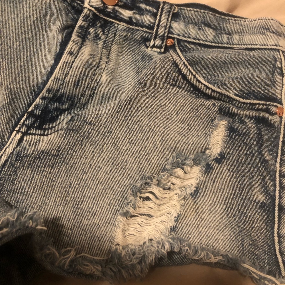 💗4 FOR 20💗 Acid wash cutoff shorts